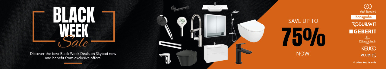 Black Week bathroom deals 2024