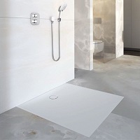 Shower surface and bath