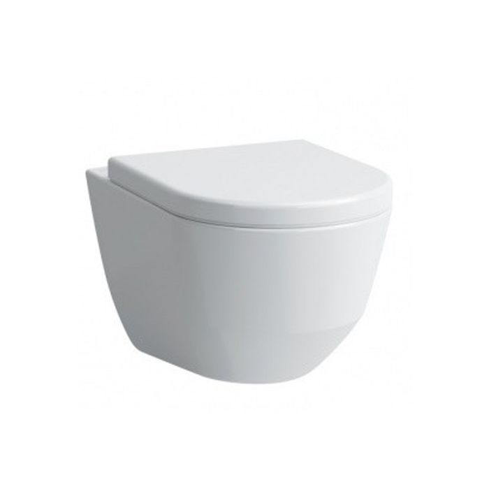 Veraangenamen Ondeugd Met bloed bevlekt LAUFEN Pro wall Washdown toilet Compact, rimless, projection 49 cm, white