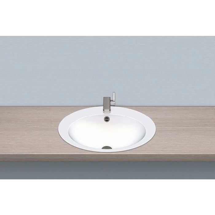 Alape Built In Basin Eb O600h 60 X 50 Cm White With Tap Hole And