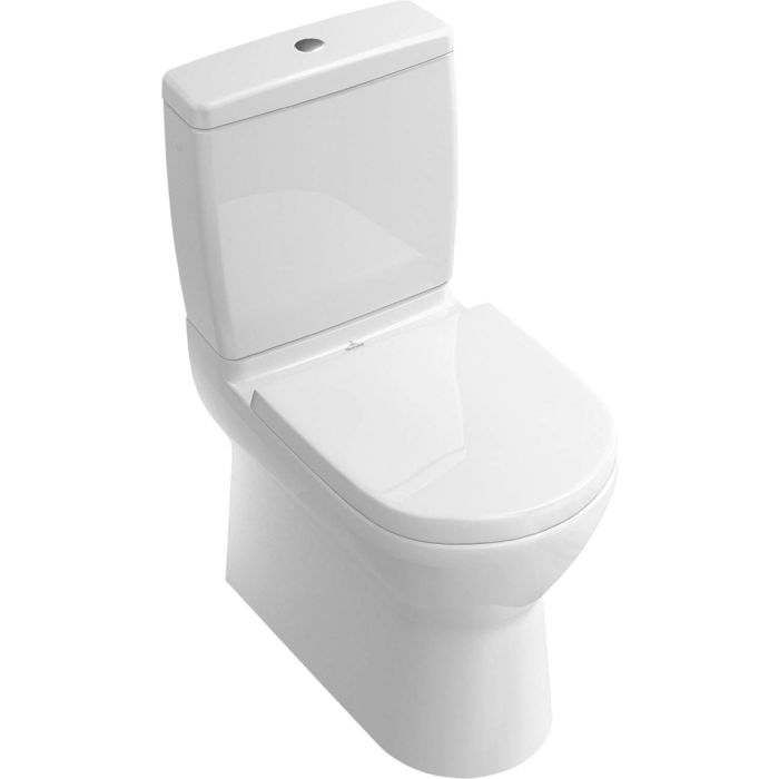 & Boch Washdown WC for close-coupled WC-suite 56581001 360 x 640 White Alpin