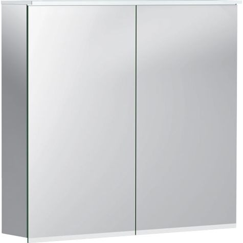 Geberit Option Plus mirror cabinet 500206001 75x70x17.2 cm, with lighting, cosmetic mirror, 2 doors