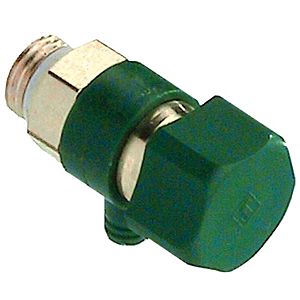 Aalberts SEPP DIN basis drain valve 0018905 DN 8 x R 1/4, self-sealing, pivoting, brass