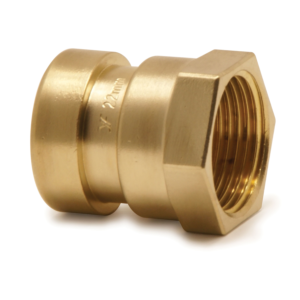 Aalberts VSH Tectite transition sleeve TT270G1834 18 mm x 3/4, brass, non-detachable