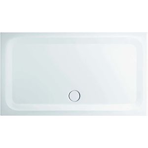 Bette shower tray 5955000PLUS 160 x 80 x 3.5 cm, white, GlasurPlus