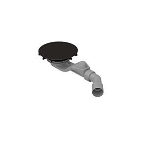 Bette Bonde/trop-plein BetteAir B524-401 pour carrelage douche, anthracite