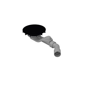 Bette Bonde/trop-plein BetteAir B524-400 pour carrelage douche, corbeau