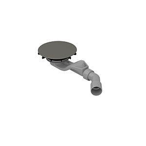 Bette Bonde/trop-plein BetteAir B524-404 pour carrelage douche, graphite