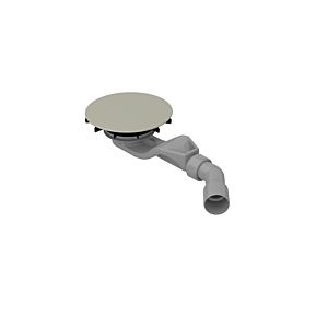 Bette Bonde/trop-plein BetteAir B524-414 pour carrelage douche, silex