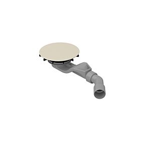 Bette Bonde/trop-plein BetteAir B524-422 pour carrelage douche, beige