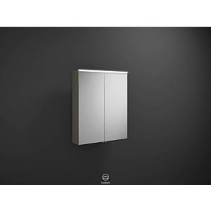 Burgbad Eqio mirror cabinet SPGS065F2010 65 x 80 x 17 cm, gray high gloss