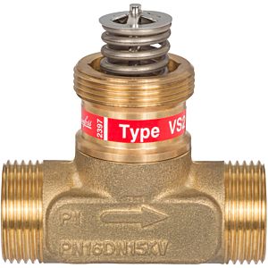 Danfoss straight-way valve DN15 065F2111 Kvs 0.25, PN16, dezincification-free, brass