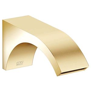 Dornbracht Cyo wall spout 13800811-38 for washbasin, projection 160mm, without waste set, brass