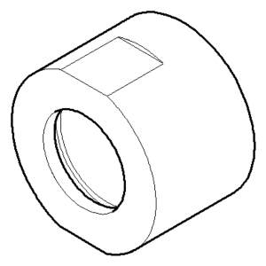 Dornbracht Mutter ausziehb. Auslauf G3/4 092330012-00 chrom