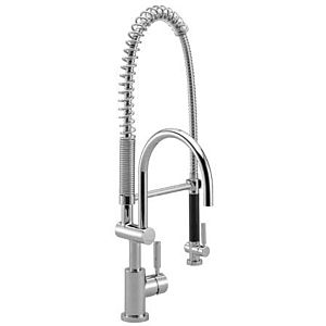 Dornbracht Tara Classic single-lever sink mixer 33880888-06 Lever right, projection 200 mm, matt platinum