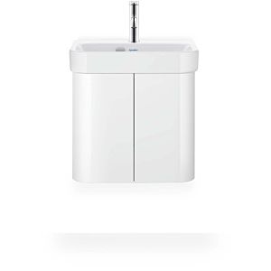 Duravit Happy D2 Möbel Handwaschbecken 07105000001 50 x 36 cm, weiss, wondergliss, mit Hahnloch