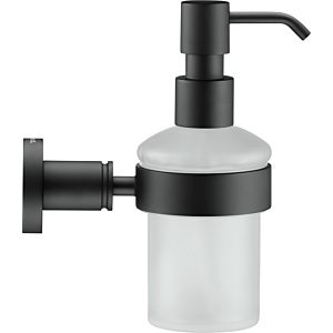 Duravit D-Code Seifenspender 0099164600 Schwarz Matt, Wandhängend, Ø57 mm