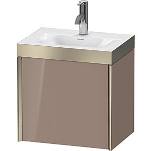 XViu Duravit vasque XV4630OB186P 45x33,3cm, 2000 , gauche, 2000 , champagne mat, Cadres P, cappuccino brillant