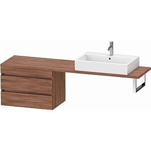 Duravit DuraStyle vanity unit DS534807979 70 x 47.8 cm, natural walnut, for console, 2 drawers