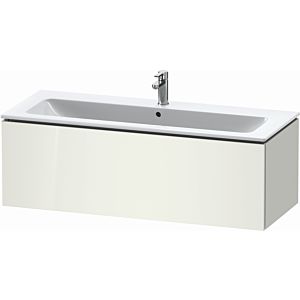 Duravit L-Cube Duravit L-Cube LC614302222 White High Gloss , 122.2x40x48.1cm, 2000 pull-out