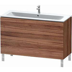 Duravit L-Cube vanity unit LC662807979 122 x 48, 2000 cm, natural walnut, 2 pull-outs, standing