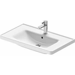 Duravit D-Neo furniture washbasin 2367800000 80 x 48 cm, with tap hole, with overflow, with tap hole bench