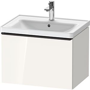 Duravit D-Neo vanity unit DE425402222 63.4 x 45.2 cm, White High Gloss , wall- 2000 , match3 pull-out