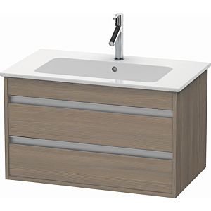 Duravit Ketho vanity unit KT642903535 80 x 47.5 cm, terra oak, 2 drawers, wall-hung