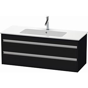 Duravit Ketho vanity unit KT643101616 120 x 47.5 cm, Eiche schwarz , 2 drawers, wall-hung