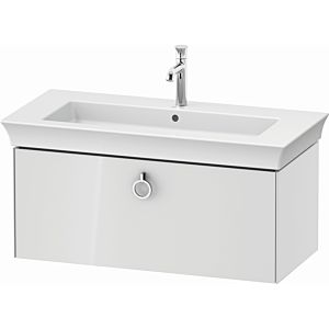 Duravit White Tulip vanity unit WT425208585 98.4 x 45.8 cm, White High Gloss , wall- 2000 , match3 pull-out with handle