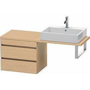Duravit DuraStyle meuble sous-vasque DS532803030 60 x 47,8 cm, Eiche natur , pour console, 2 tiroirs