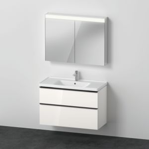 Duravit D-Neo ensemble de meubles DE011702222 1005mm, Blanc Brillant