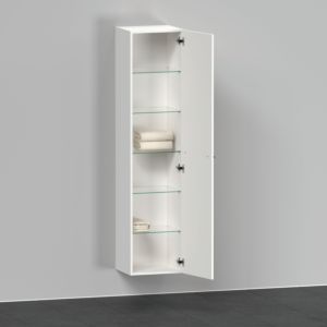 Duravit D-Neo cabinet DE1328R1818 40 x 36 cm, White Matt , 2000 door, right, 5 glass shelves