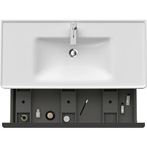 Duravit D-Neo vanity unit DE425602222 98.4 x 45.2 cm, White High Gloss , wall- 2000 , match3 pull-out