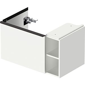 Duravit D-Neo vanity unit DE425801818 78.4 x 45.2 cm, White Matt , wall- 2000 , match3 pull-out, shelf element on the side