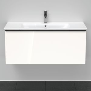 Duravit D-Neo meuble sous-vasque DE426302222 101 x 46,2 cm, Blanc Brillant , 2000 , match3 coulissant