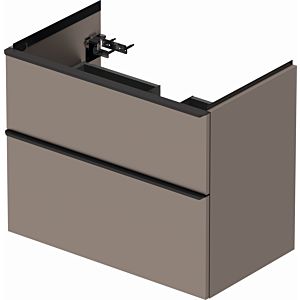 Duravit D-Neo vanity unit DE435504343 78.4 x 45.2 cm, Basalt Matt , wall- 2000 , match3 drawer, 2000 pull-out