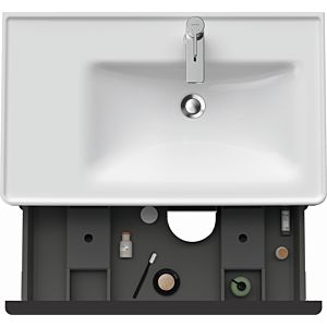 Duravit D-Neo vanity unit DE435801818 78.4 x 45.2 cm, White Matt , wall- 2000 , match3 drawer, 2000 pull-out