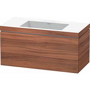 Duravit L-Cube vanity unit LC6918N7979 100 x 48 cm, without tap hole, natural 2000 , match2 pull-out