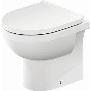 Duravit No. 1 Stand-Tiefspül-WC 2184092000 37x48cm, 4,5 l, Abgang waagerecht, Rimless, weiß Hygiene Glaze