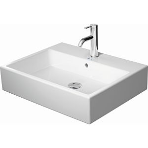 Duravit vasque à poser Vero Air 23526000601 blanc wondergliss, 60x47cm, sans trou pour robinet
