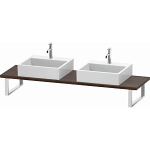 Duravit L-Cube LC105C02121 épaisseur 3 cm, noyer foncé, pour Vasques  à poser , variable