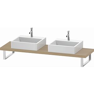 Duravit L-Cube console LC101C07171 thickness 4.5 cm, mediterane oak, for Wash Bowls , variable