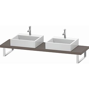 Duravit L-Cube LC101C04343 épaisseur 4,5 cm, basalte mat, pour Vasques  à poser , variable