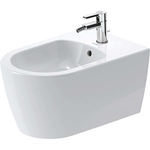 Duravit ME by Starck Wand Bidet 2288150000 37 x 57 cm, weiss, 1 Hahnloch, mit Überlauf