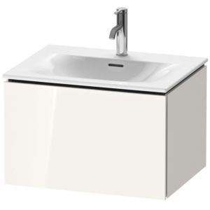 Duravit L-Cube Waschtisch-Unterschrank LC613502222 62 x 48,1 cm, weiß hochglanz, 1 Auszug, wandhängend