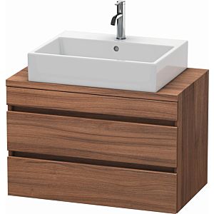 Duravit DuraStyle vanity unit DS530707979 80 x 47.8 cm, natural walnut, for console, 2 drawers