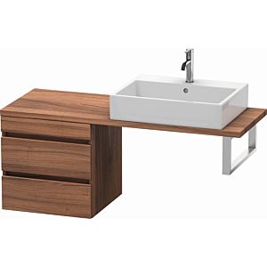 Duravit DuraStyle vanity unit DS532707979 50 x 47.8 cm, natural walnut, for console, 2 drawers