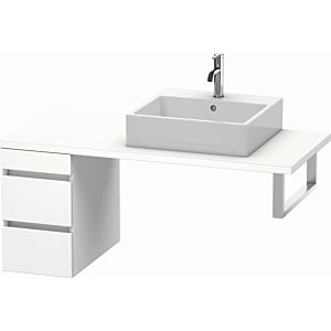 Duravit DuraStyle vanity unit DS533501818 30 x 54.8 cm, matt white, for console, 2 drawers