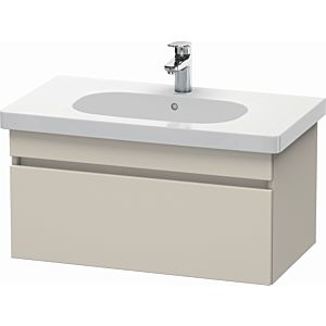 Duravit DuraStyle vanity unit DS638409191 80 x 45.3 cm, taupe, 2000 pull-out, wall-hung